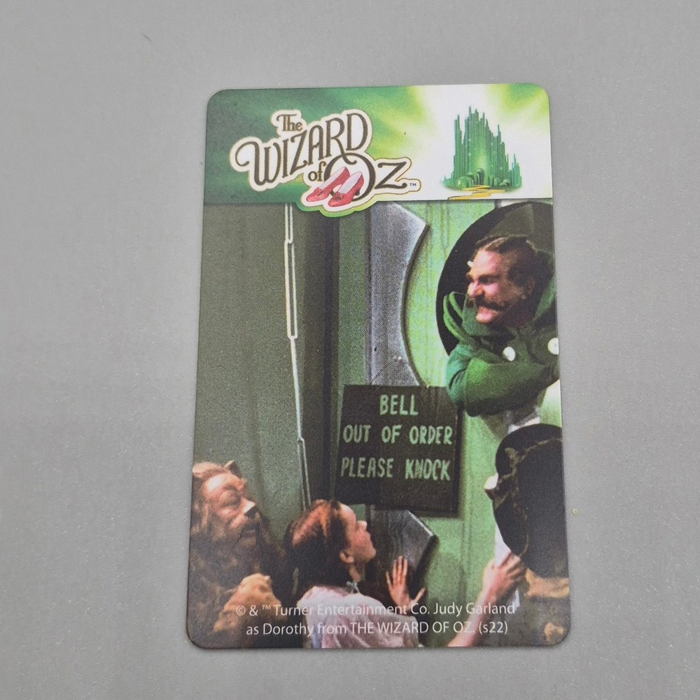 Wizard of Oz Bell Out of Order Trading Card Dorothy Cowardly Lion‎ 2022 Turner